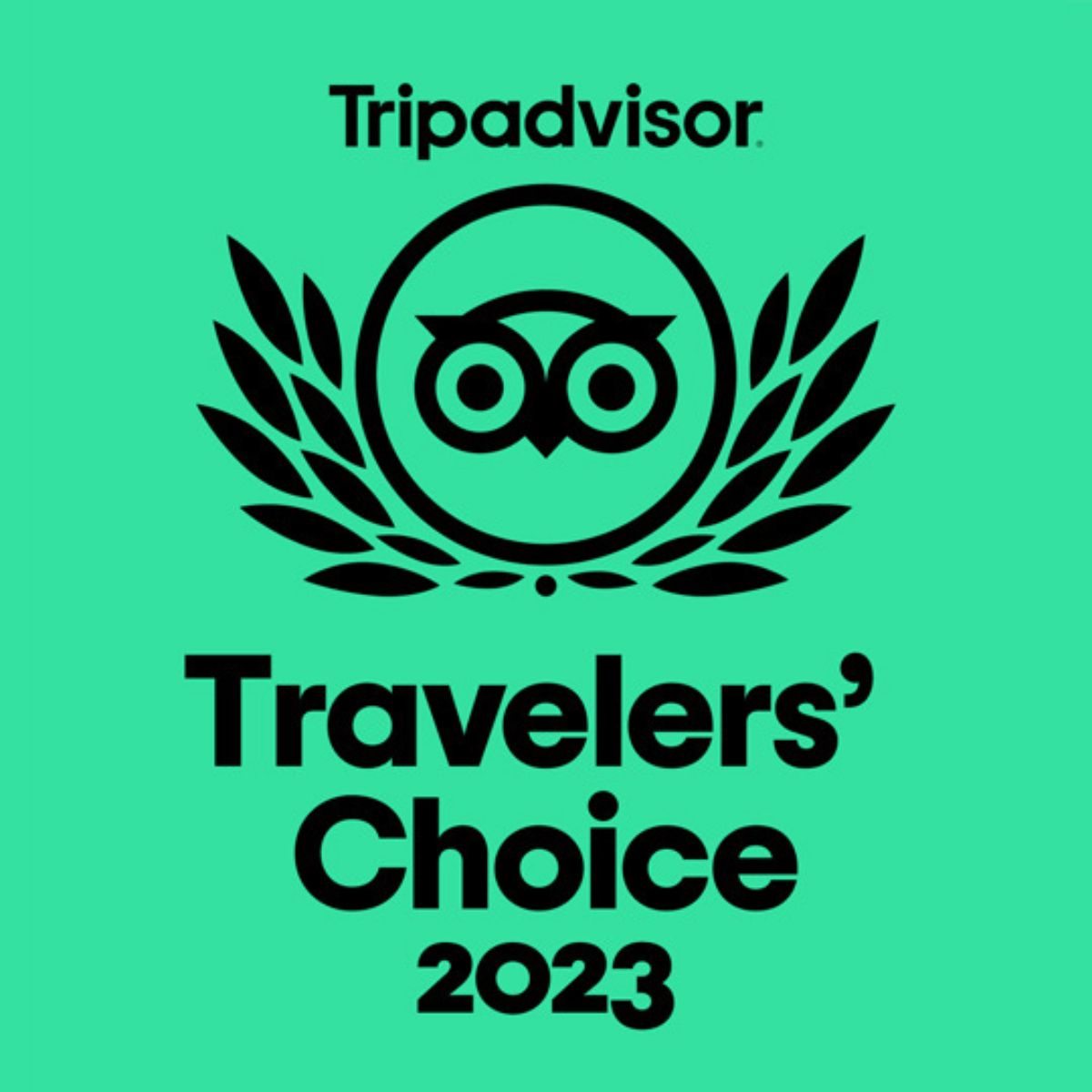 Travelers' Choice Award 2023