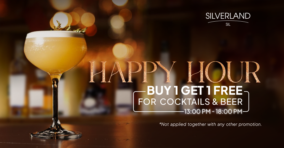 Silverland Sil – Happy Hour <br>Rooftop Bar | 01.03 – 31.03.2024