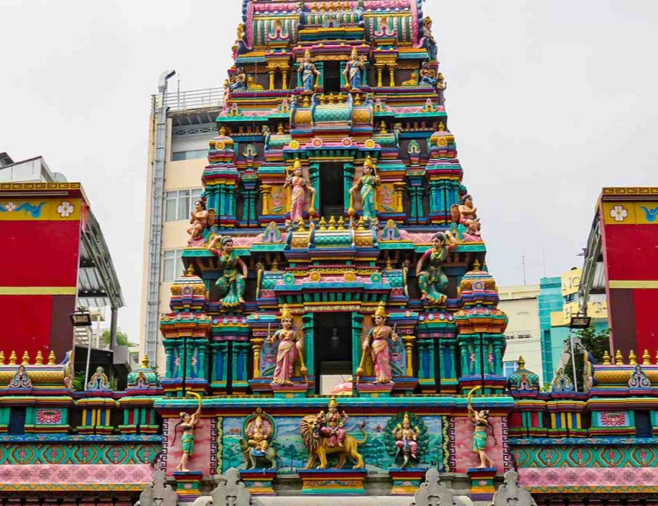 Hindu Goddess Temple in saigon