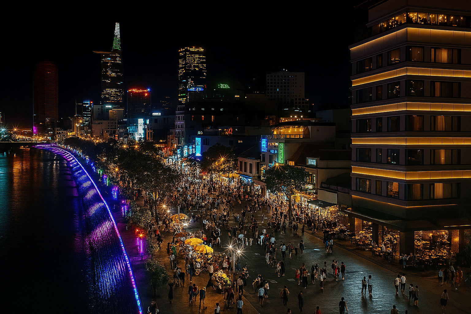 Quận 1 Có Gì Chơi Về Đêm? Top 10 Hoạt Động Sôi Động Nhất Sài Gòn